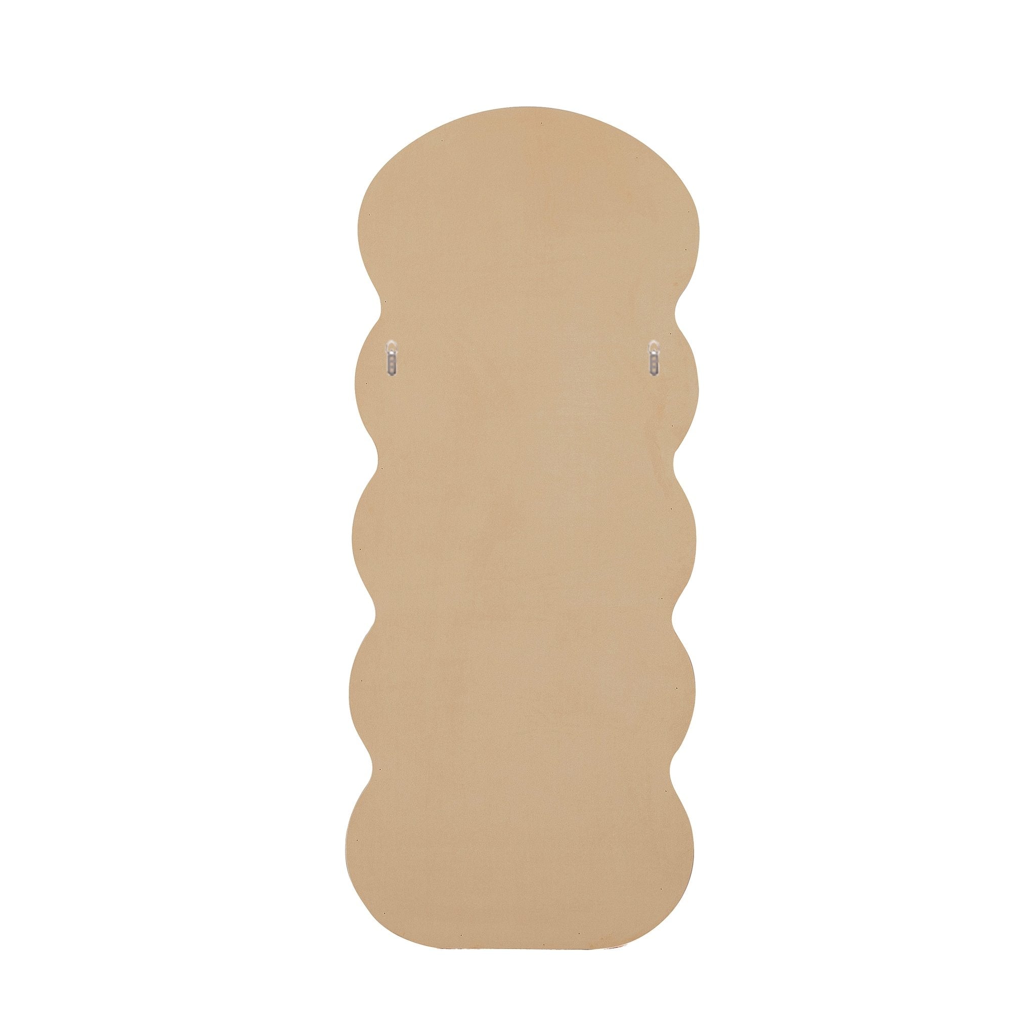Wavy Mirror — Discover the Wavy Mirror, a sleek, wavy design that adds modern elegance to any (view 3)