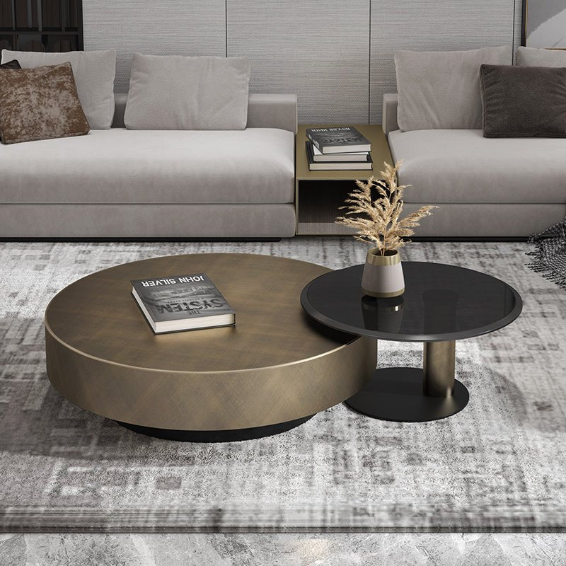 Angelo Coffee Table Set - Steel Coffee Table - Artspire Home