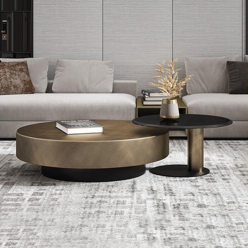 Angelo Coffee Table Set - Steel Coffee Table - Artspire Home