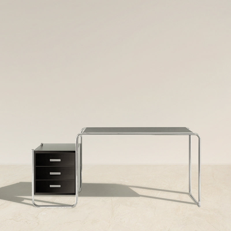 Black Desk With Drawers