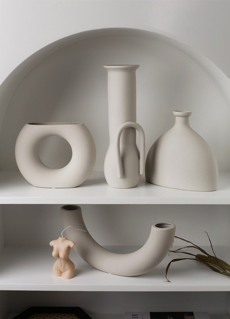 Ceramic Abstract Vase - Artspire Home
