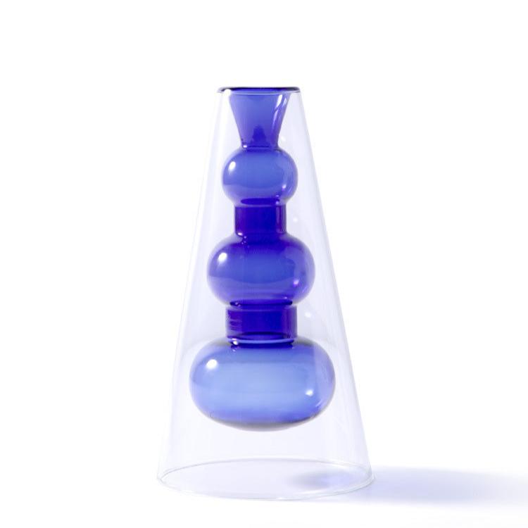 Coloured Glass Pot - Artspire Home