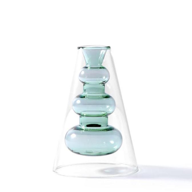 Coloured Glass Pot - Artspire Home