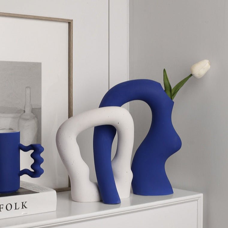 Contrast Flower Vase - Artspire Home