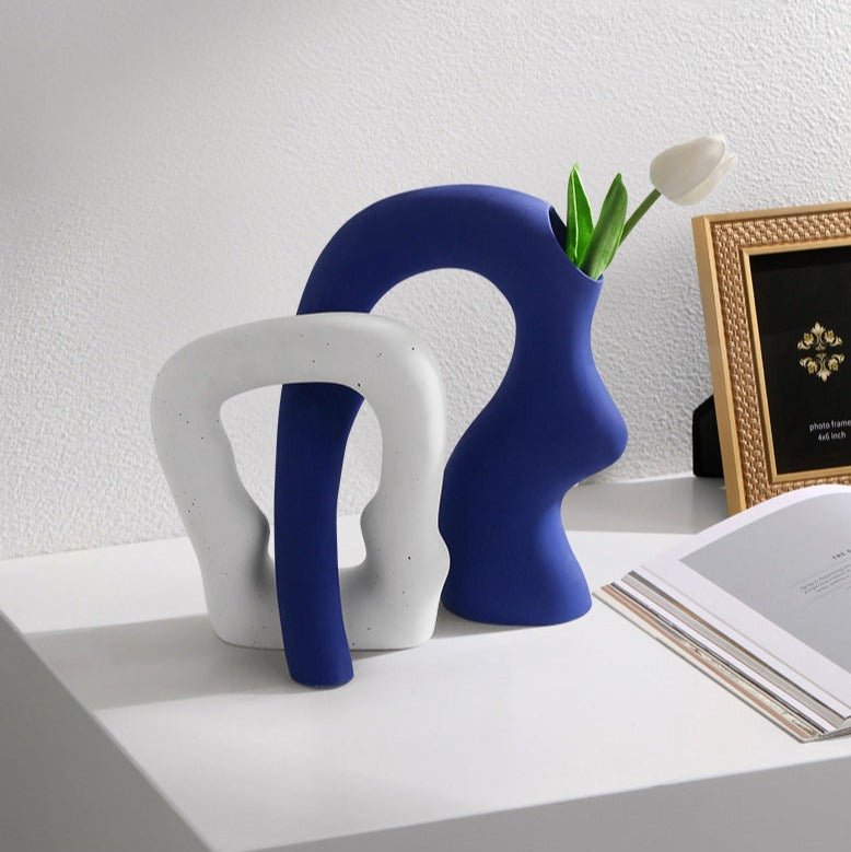 Contrast Flower Vase - Artspire Home