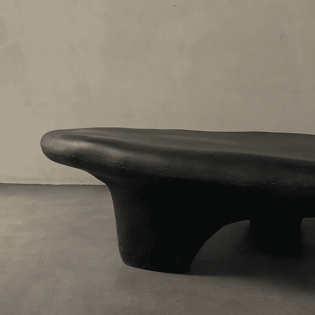 Sculpted Tripod Coffee Table