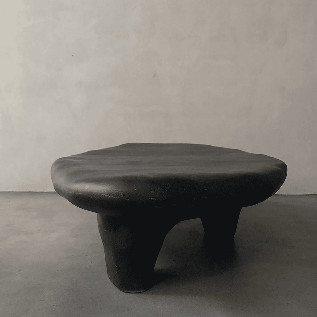 Sculpted Tripod Coffee Table