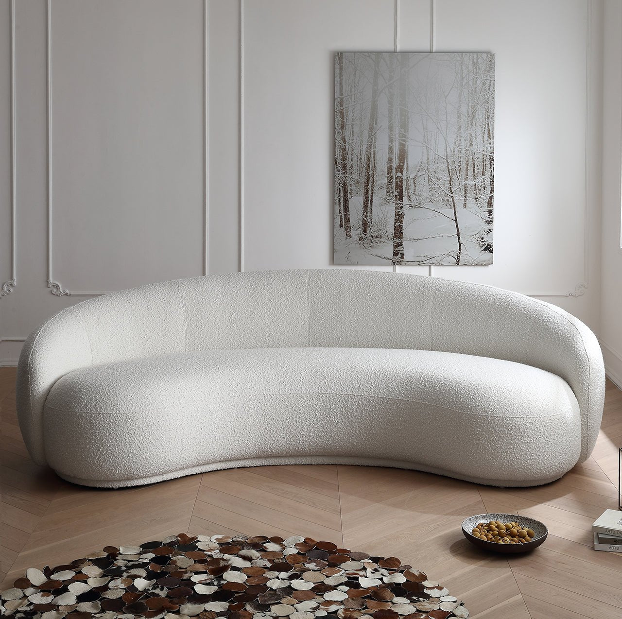 Curved Sofa 