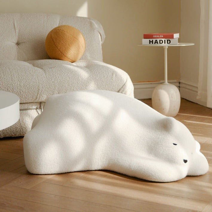 Polar Bear Stool - Artspire Home