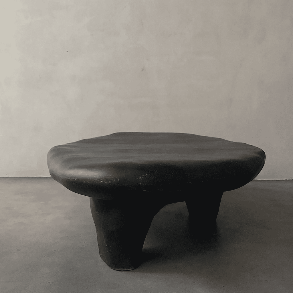 Sculpted Tripod Coffee Table - Artspire Home